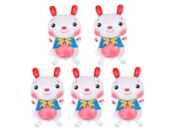 5pcs Balão De Cabeça De Animal Allinless