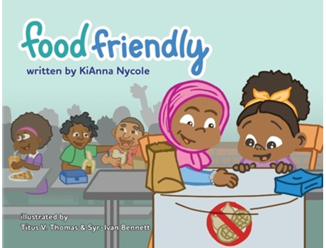 Livro Food Friendly de Kianna Nycole (Inglês)