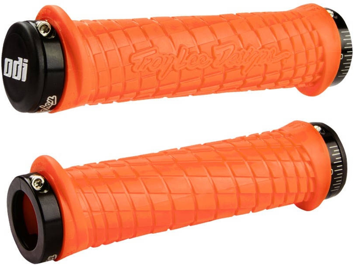 Punhos de Bicicleta ODI GRIPS Troy Lee Designs Signature Amarelo