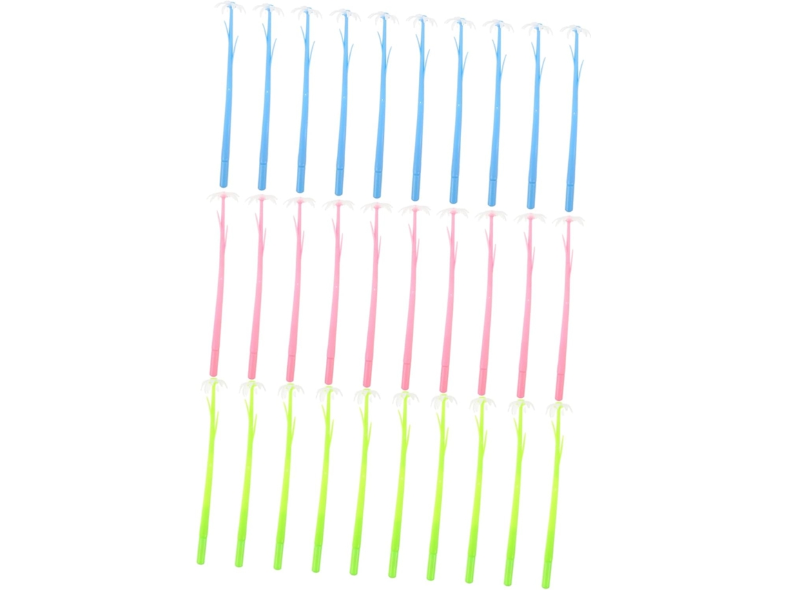 Conjunto De 30 Canetas Em Gel Com Formatos Variados Para Estudantes