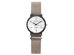 Reloj De Pulsera Analógico De Cuarzo Para Hombres Con Correa De Pu Gaiety (gris)