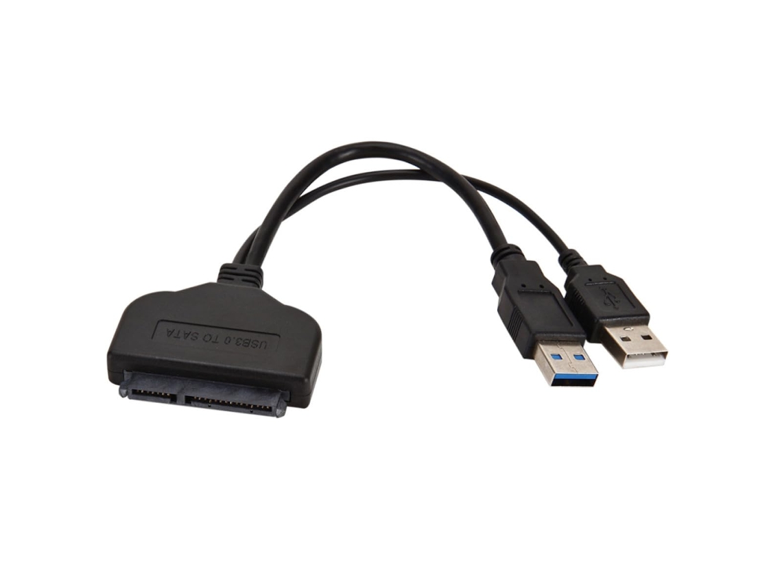 Cabo Adaptador Usb 3.0 Para Discos Rígidos De 2,5 Polegadas - Preto