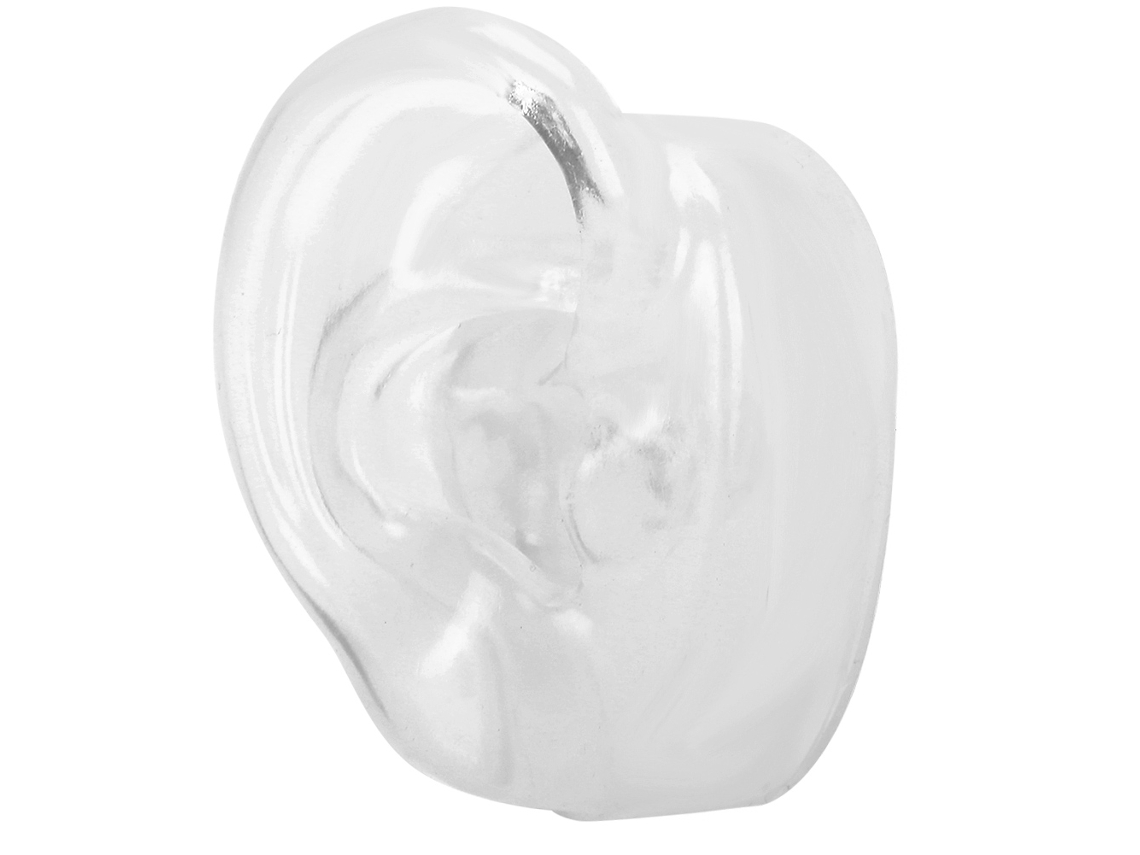 KOFIHETY Modelo De Orelha Em Silicone Simulação De Orelha Artificial Para Exibição E Uso De Aparelhos Auditivos