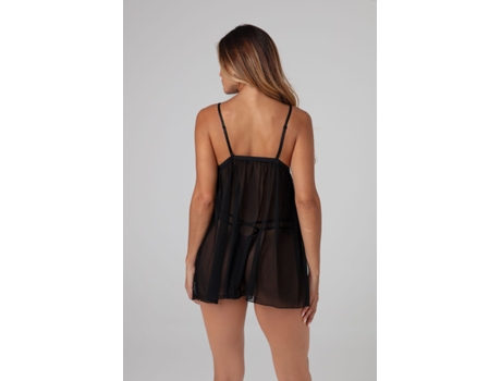 Tanga CHRISTINE Picardías Fleur Plaisir Vermelho (L/XL)