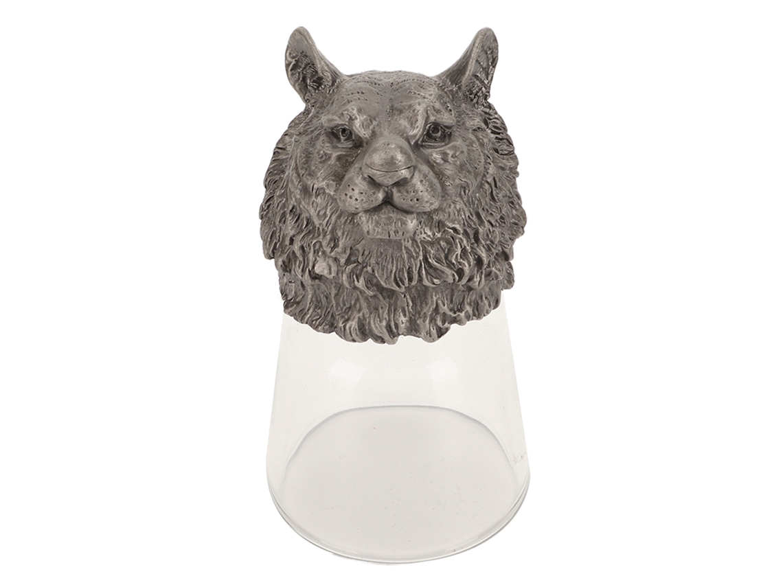 Copa De Whisky Com Cabeça De Animal Estilo Exquisito Estável Durável Metal Para Coquetéis Festa Jogo Casamento Tipo 2