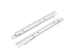 Corrediças Laterais Com Rolamentos De Esferas Para Gavetas, 1par, Trilho Inferior Em Aço Laminado A Frio Para Mesa De