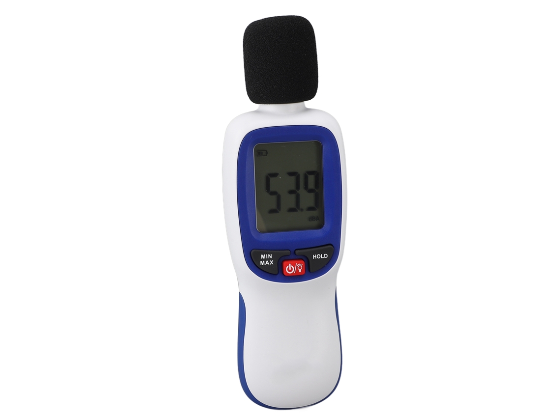 Medidor De Nível Sonoro Lcd Digital 30-130db