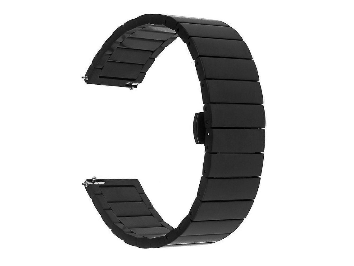 Pulseira De Aço Inoxidável Com Fecho Borboleta De 1 Pino, 22 Mm, Para Smartwatch Samsung.