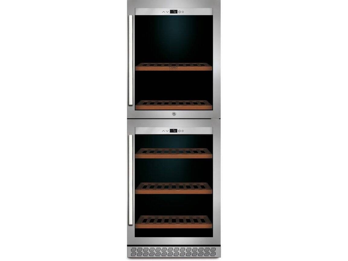 Cave de Vinho CASO Wine chef Pro 126 2D Smart (125 Garrafas - Inox)