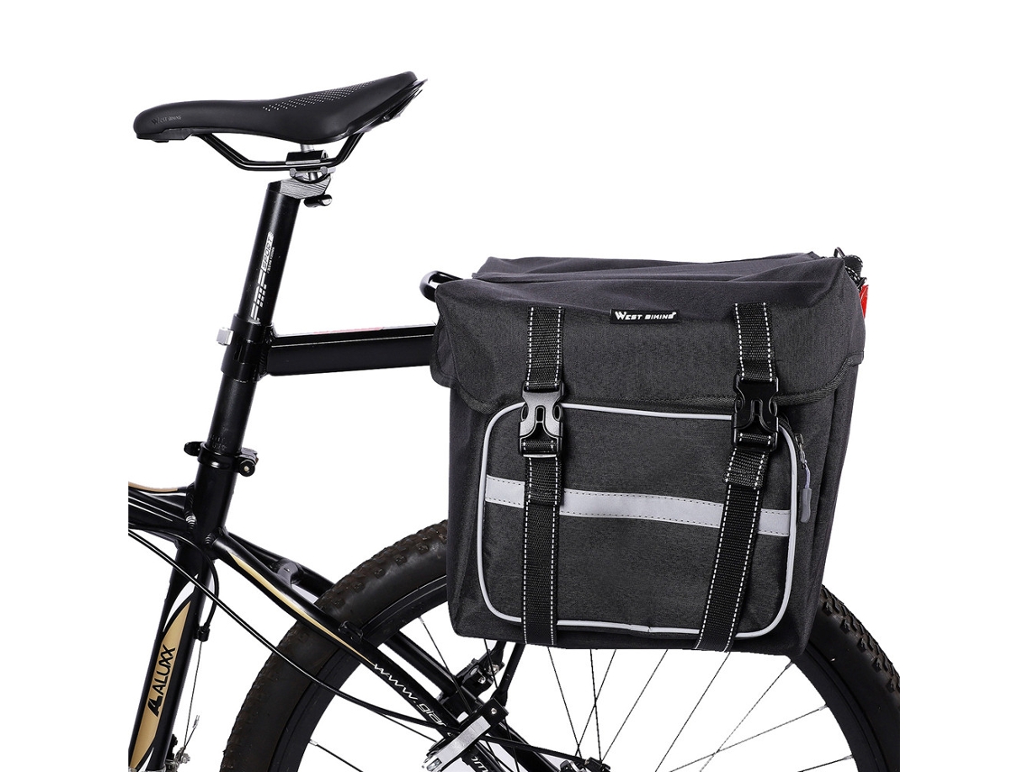Bolsas Para Bicicleta Impermeáveis Bolsas De Ciclismo Com Capacidade Grande De 28l Capa Para Chuva Bagagem Sacola Carga Cesto Bolsas Para Bicicleta