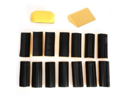 16 Pcs Bloco de Lixagem Mão com Base para Papel de Lixa Hook And Loop