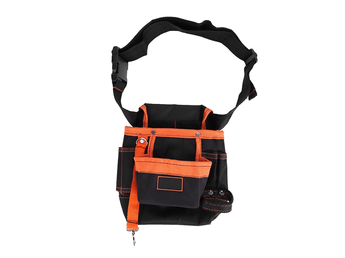 Mala de Ferramentas Primerox de Cinto com 8 Bolsos para Eletricista