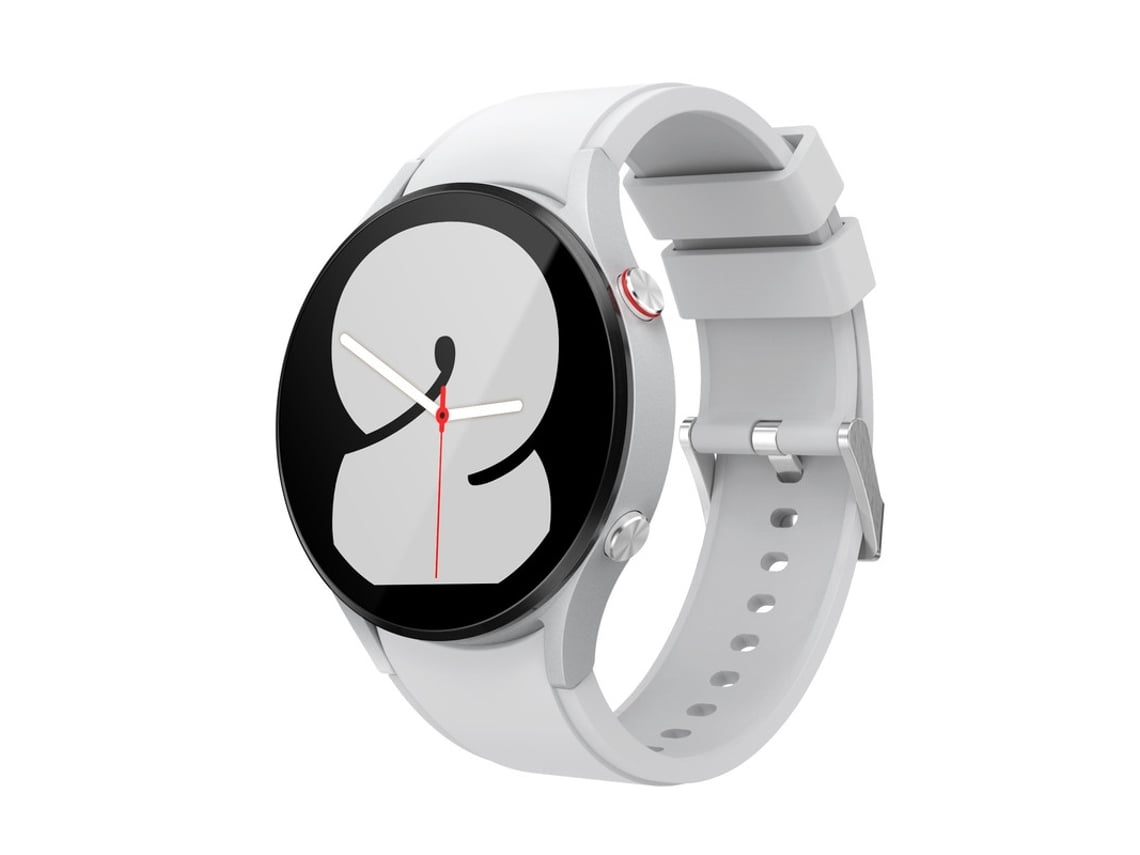 Smartwatch VEANXIN À Prova de Água para Android e Ios Prateado