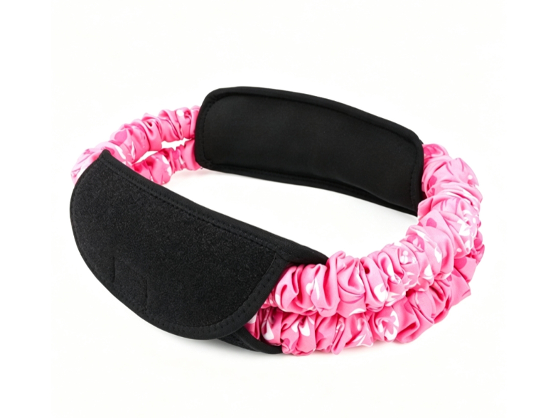 Faixa Elástica de Resistência para Yoga, Exercícios em Casa e Fortalecimento dos Glúteos - 30cm x 5cm x 1cm