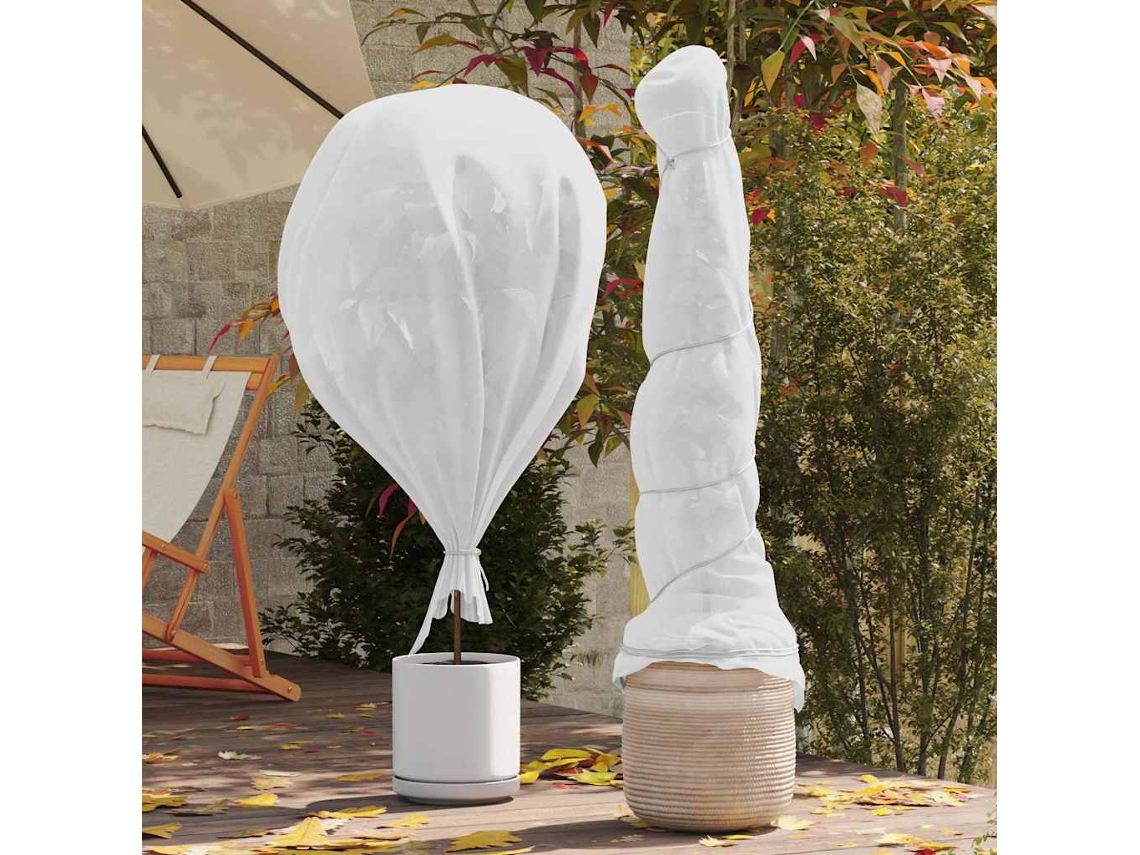 Vidaxl Fleece De Proteção Contra Geada Para Plantas Branco 100 X 3,2 M