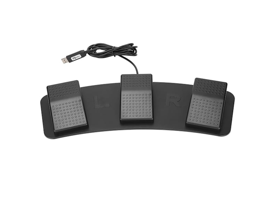 Pedal Usb Lurelia Compatível Com Windows, Ligação Usb, Em Aço, Instalação Simples