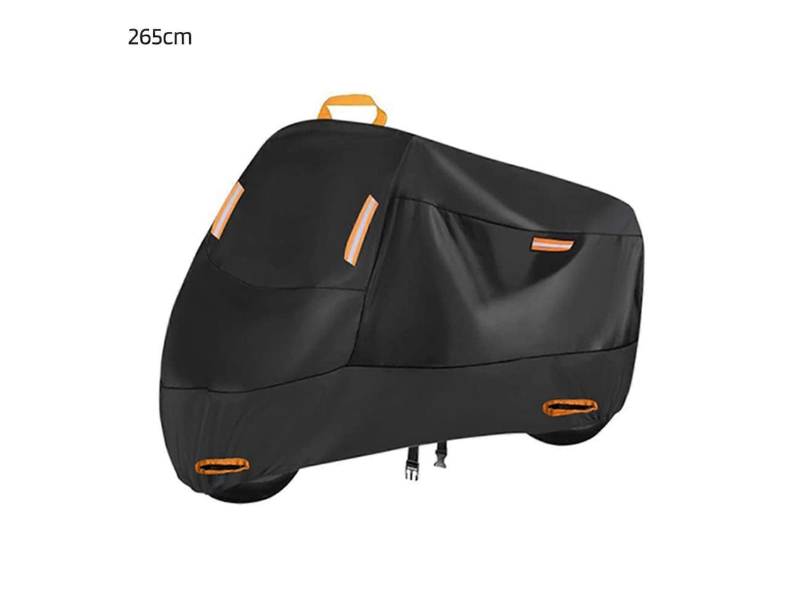 Capa Para Motocicleta Resistente, Com Faixas Refletivas, À Prova D'água E Proteção Uv