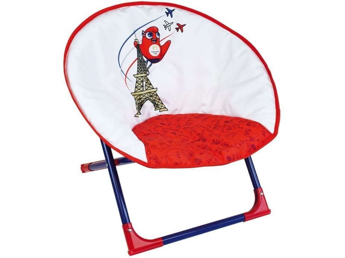 Jogos Olímpicos Paris 2024 Assento Lunar Dobrável para Crianças H.47 X L.54 X D.42 Cm
