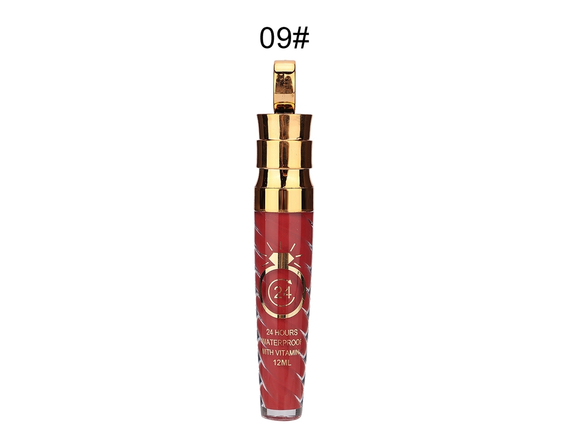 Batom Matte 5 Cores À Prova D'Água Longa Duração Gloss Labial Cosmético 09