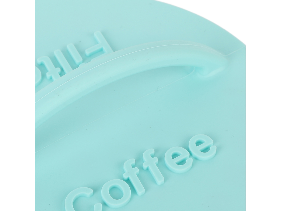 Porta Filtros Café LAXISCREED Silicone Anti Poeira Verde Menta