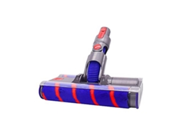 Rolo Duplo para Piso Macio Cabeça de Rolo Macio para Dyson V7 V8 V11V10