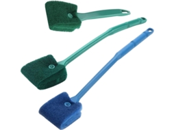 Conjunto De 3 Escovas De Limpeza Para Aquário