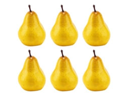Modelos de Frutas de Espuma 6 Peças