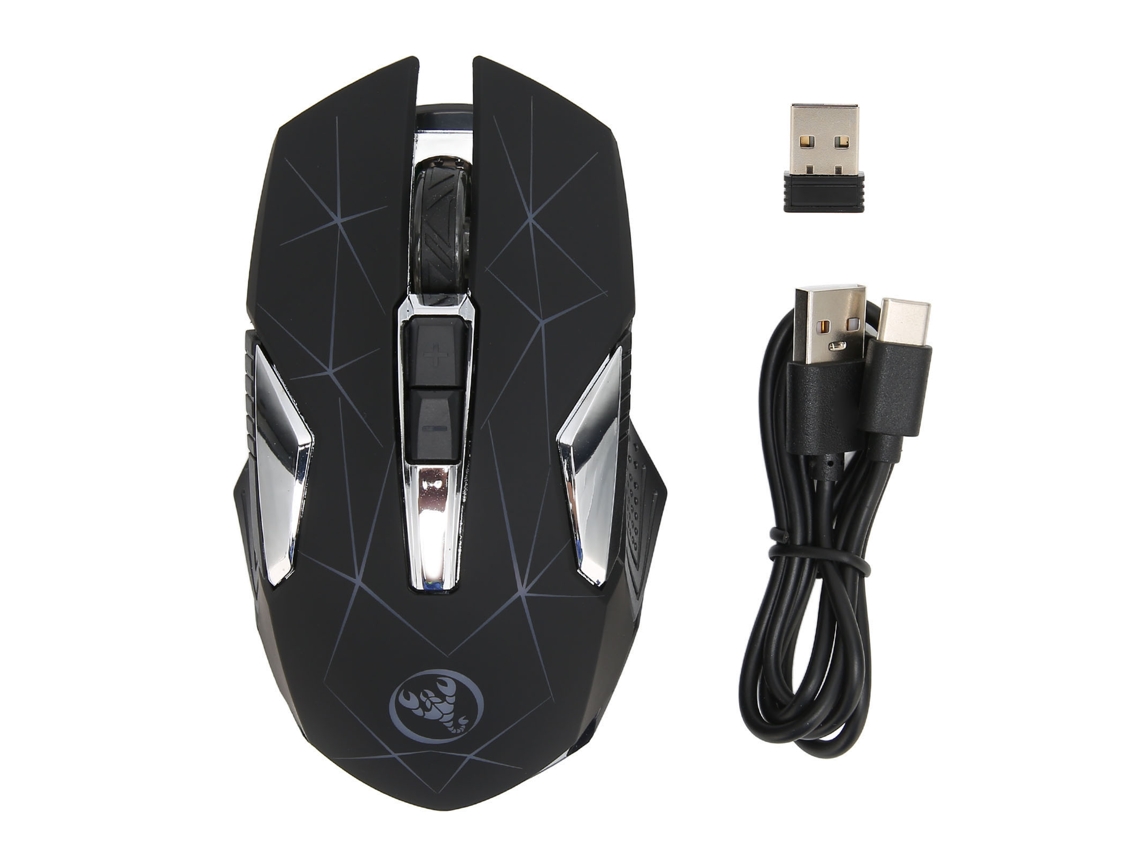 Rato Sem Fio Ergonômico Para Jogos Para Laptop E Pc