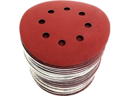 Lixadeira de 8 furos de 125 mm P40/P60/P80/P120/P180/P240