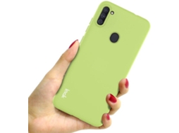 Capa + Película Samsung Galaxy M11 HFS-HOUSE TPU Verde