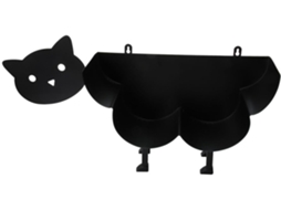 Porta Papel Toalha De Ferro Abaodam Com Design Gato, Organizador Multiuso E Suporte Para Rolo De Papel Toalha, Ideal