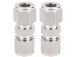 Laxiscreed. Ajuste De Compressão Em Aço Inoxidável 316 Para Tubos Ф10 – Parafusos Duplos