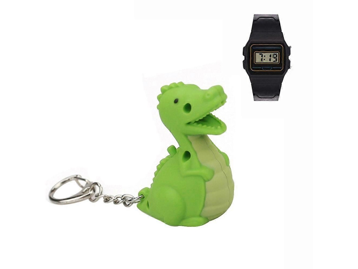 Chaveiro Animal com Luz Led e Relógio GOKOCO