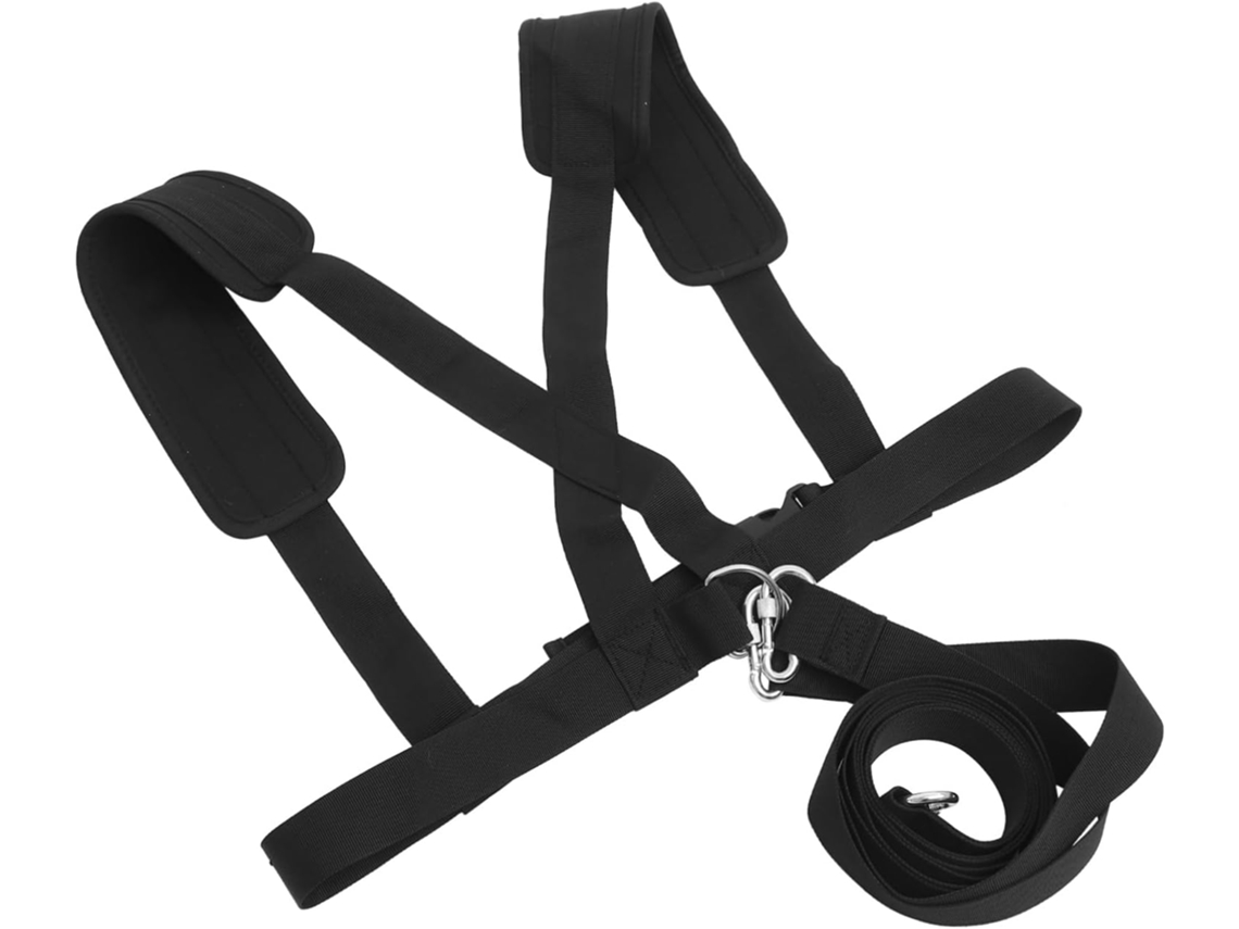 Cinto De Suporte Para Corrida Toyvian Heavy Duty Com Alça Resistência, Colete Treinamento Respirável Peso