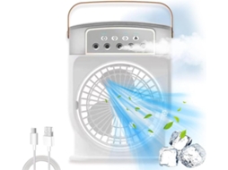Ventilador de Mesa EIFSON Evaporativo 3 Velocidades e Humidificador