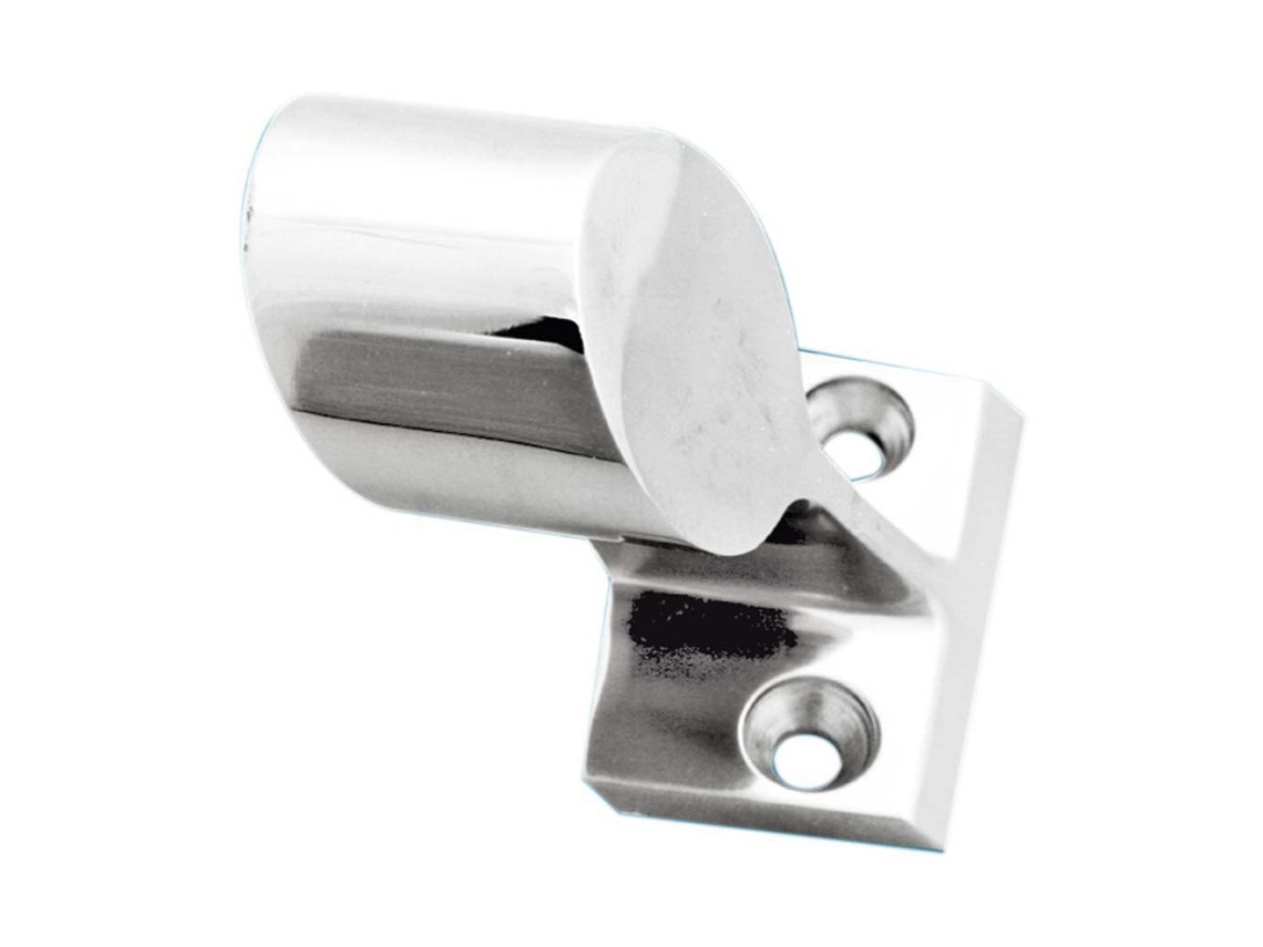 Suporte de Corrimão Terminal de Aço Inoxidável 2943025 Prateado 25 Mmoem Marine