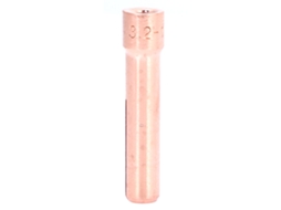 10 Peças/conjunto Corpo De Cone De Cobre 10n22s-25s Para Soplete De Soldadura Tig Consumíveis De Arco De Argônio (10n25s)