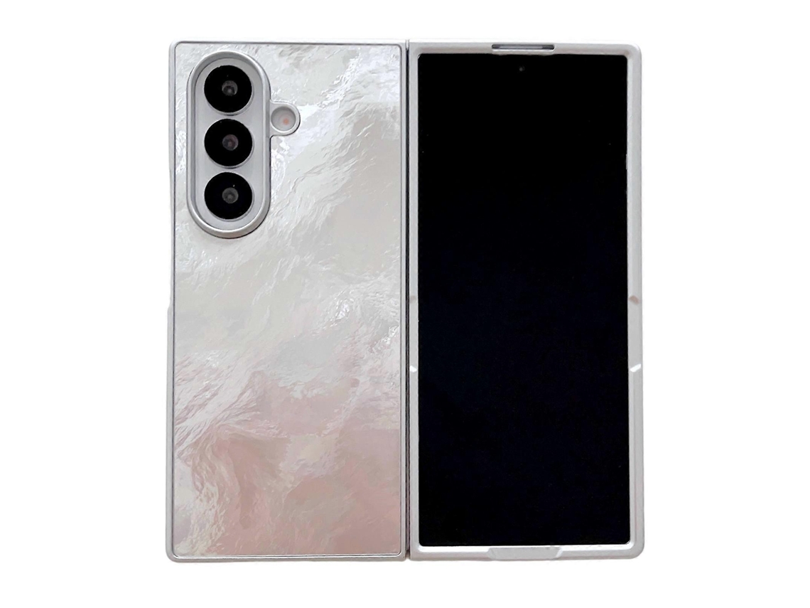 Capa Dobrável De Pc Silver Edge Para Samsung Galaxy Z Fold7 5g