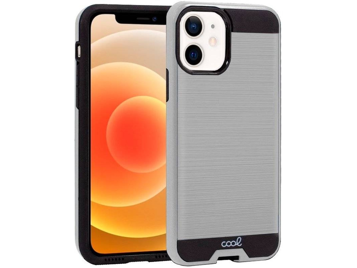 Capa compatível para iPhone 12 Mini Cinzento