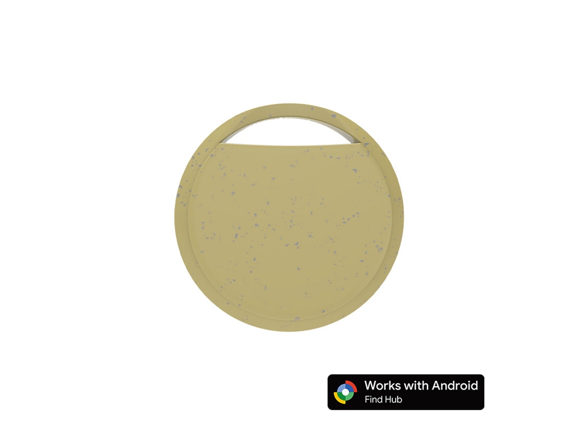 Mini Tracker Anti perda Dispositivo DIGITALLAB para Androidfind Hub Amarelo Ecológico