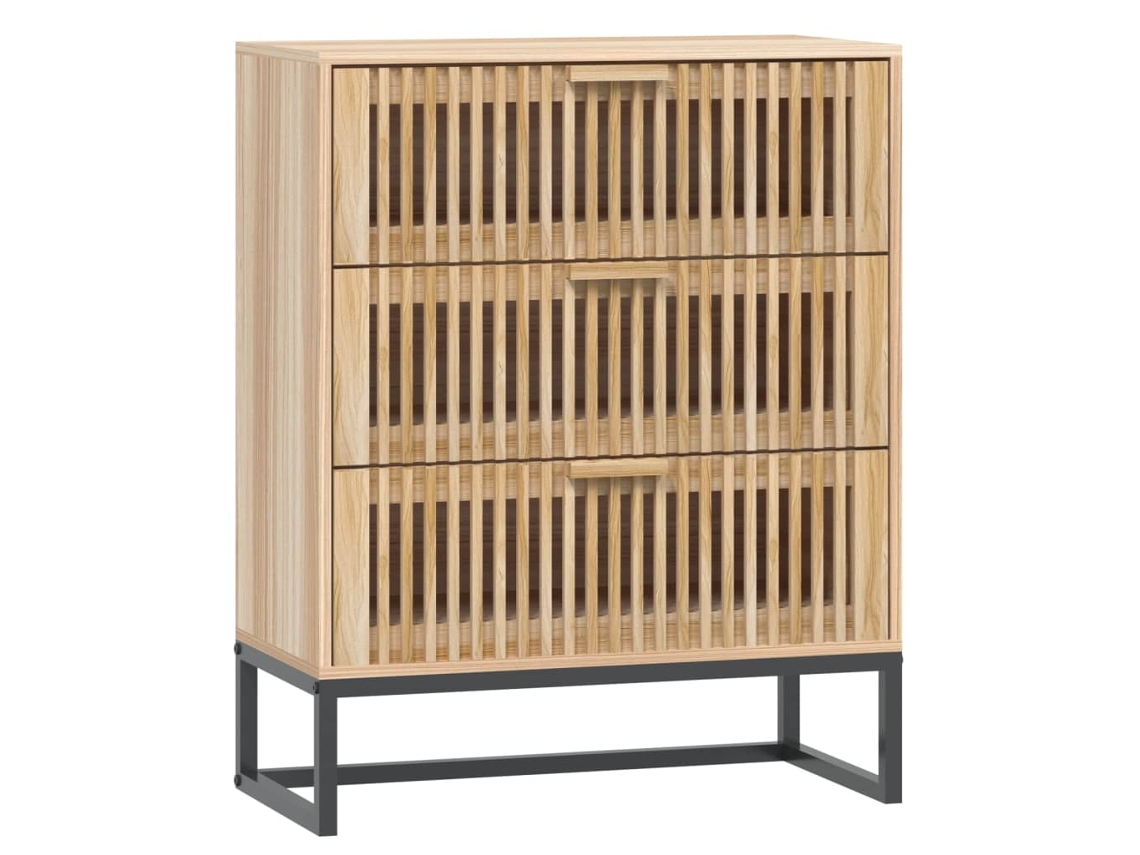 Sideboard, Sideboards Vidaxl Marrom Madeira Processada (n/a)