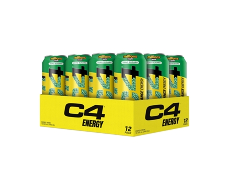 Embalagem De Bebida Energética C4 Cellucor (12x500ml)