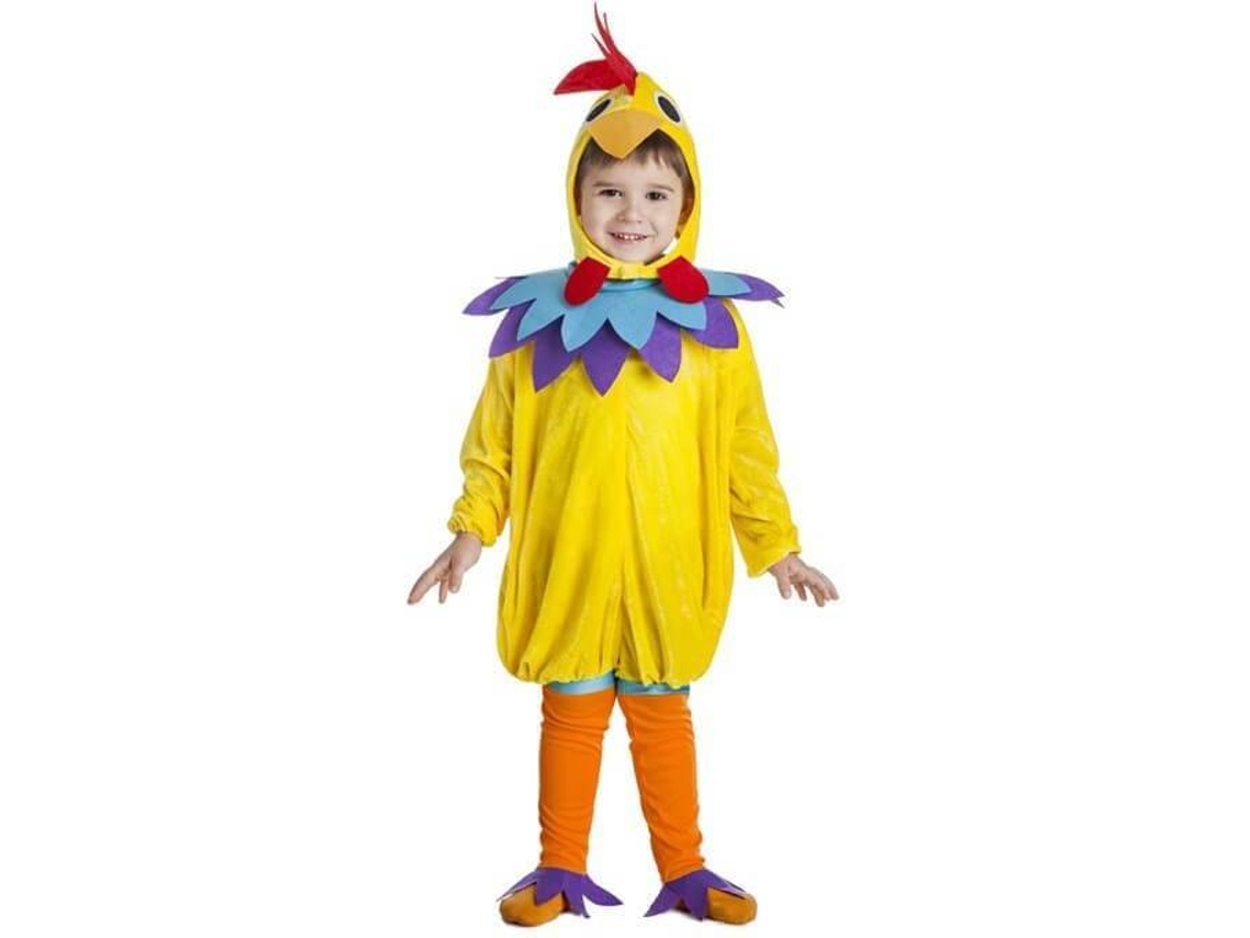 Fato de Menino DISFRAZZES Frango Amarelo (Tam: 10 a 12 anos)