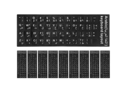 10 Adesivos De Teclado, Substituição De Letras Para Teclado Árabe Everley891