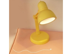 Luminária de mesa retrô Sungooyue, com braço articulado ajustável e base magnética removível, ideal para mesas de trabalho.