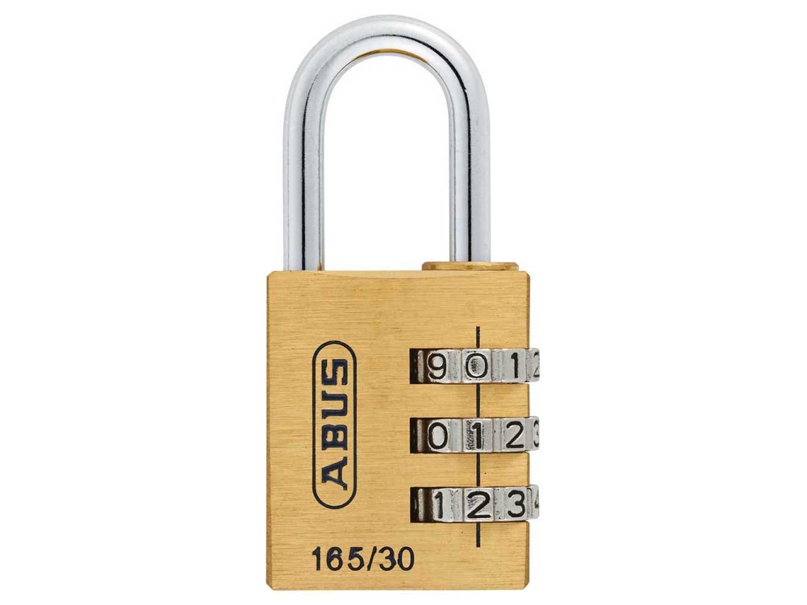 Cadeado ABUS Combinado 165/30 5 mm (Dourado - Tamanho Único)