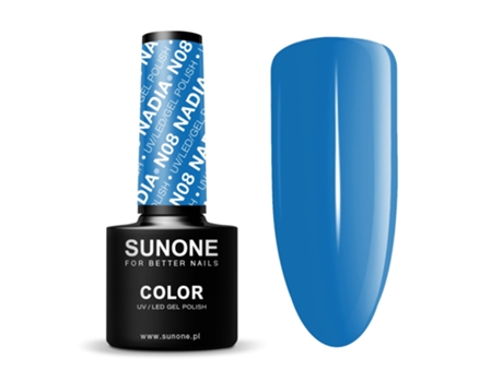N08 Nadia Professional Uv/led Gel Nail Polish, 5ml High Durability Hybrid Lacquer Sunone