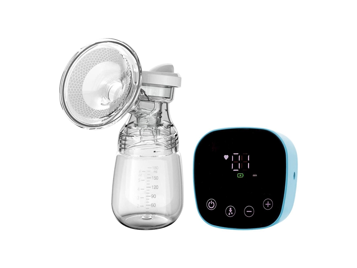 Conjunto de bomba de amamentação elétrica BRILVIBERA Leite Strip com 4 modos, 9 níveis de sucção, automática, portátil e confortável.