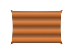 Conjunto 1 Sombra Externa Vidaxl Laranja Poliéster