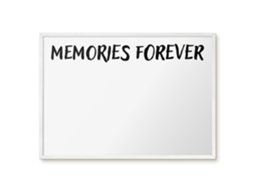 Magnetic Board Memories Forever For The Living Room Espelharte (70x50 Cm)